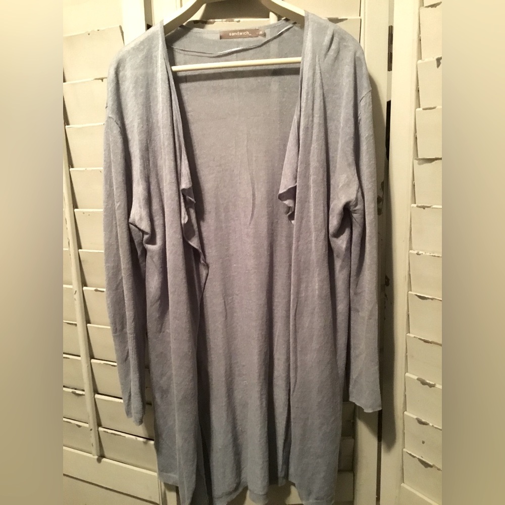Sandwich cardigan